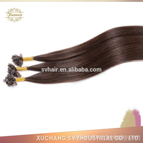 high Quality Any length,any color, top quality flat tip prebond human hair extension alibaba wholesale hair